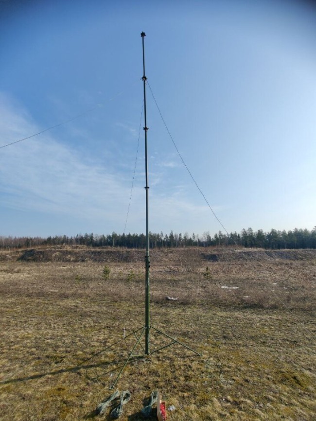 Телескопическая алюминиевая мачта Телескопическая алюминиевая мачта